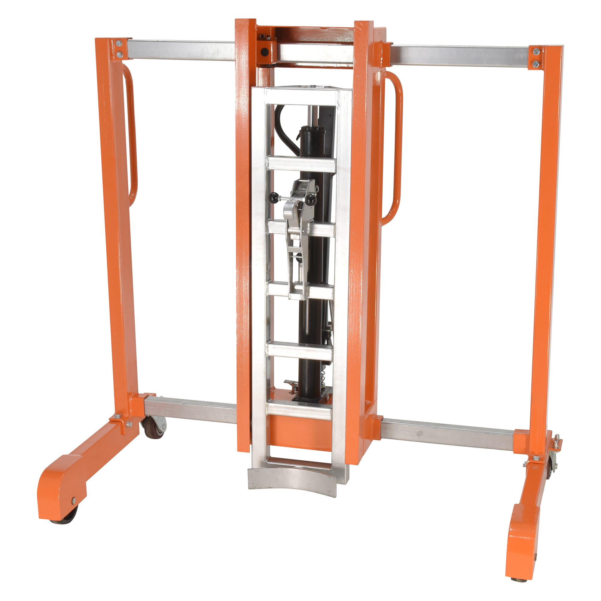 Vestil Pallet Straddling Drum Truck - 13 to 55 Gal. Drum, 700-Lb. Capacity, Model# PSDT-ADP-2136